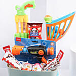 Hello Fun and Treats Basket For kids