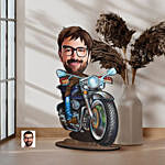 Personalized Biker Caricature