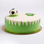 Football Theme Marble Cake