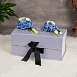 Elegant Gift Box with Playing Cards Bowl Candle N Glass