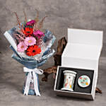 Incense Burner N Trinket Box Gift Set With Flowers