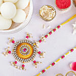 Bhaiya Bhabhi Beads Rakhi N Rasgulla Delight