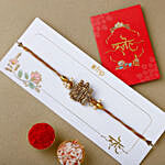 Ethereal Embrace Ram Darbar Rakhi With Dry Fruits