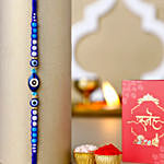 Galactic Blue Protector Evil Eye Rakhi