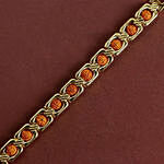 Glamorous Gold Embellished Rudraksh Rakhi