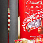 Luminescent Luster Pearl Rakhi N Lindt