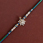 Mystic Harmony Peacock Rakhi N Kaju Delight