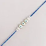 Simplistic Blue Evil Eye Rakhi