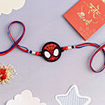 Spider Web Rakhi For Kids N Nutty Chocolate Combo