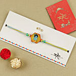 Enchanting Love in 3D Krishna Rakhi