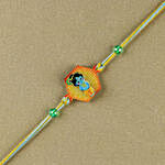 Enchanting Love in 3D Krishna Rakhi