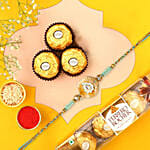 Artisan Affection Ethnic Rakhi N Ferrero Delight