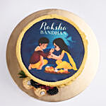 Rakhi Brother N Sister Red Velvet Cake