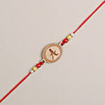 Sneh Personalised Small Oval Shaped Rakhi N Lindt