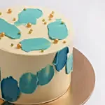 Blue Accents Chocolate Cake One Kg