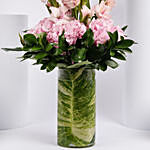 Gladiolus And Hydrangea Arrangement