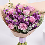 Purple Flowers Bouquet