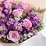 Purple Flowers Bouquet