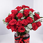 Passionate 18 Roses Arrangement