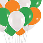 Indian Flag Balloon Set Of 21