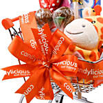 Candylicious Mini Orange Trolley Gift Pack