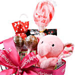 Candylicious Mini Pink Trolley Gift Pack