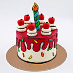 Birthday Candle Chocolate Cake