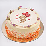 Blushing Romance Chocolate One Kg Cake