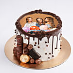 Choco Lava Luxe Photo Cake