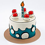 Ocean Breeze Celebration Chocolate Cake