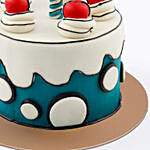 Ocean Breeze Celebration Chocolate Cake