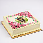 Scarlet Dream Chocolate Photo Cake