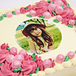 Scarlet Dream Chocolate Photo Cake