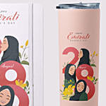 Emirati Womens Day Tumbler And Notebook