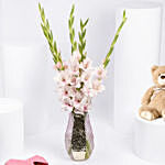 Celebration Combo Flower Teddy N Pinata Chocolate