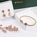 Ear ring and Bracelet Gift set for her