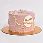 Pink Blossom Celebration Chocolate Cake