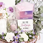 September Birthday Aster Flower Gift Hamper