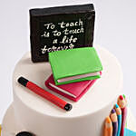 Teachers Tribute Chocolate Cake