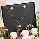 Guy Laroche Earring and Necklace Gift Set for Her