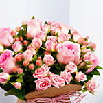 Pretty Pink Rose Bunch