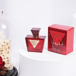 Forever Red Rose With Guess Seductive Red For Women