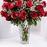 Bunch of 50 Scarlet Roses