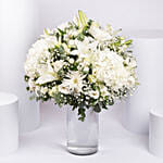 Enchanting White Flower Arrangement