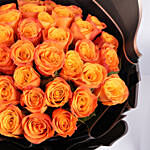 35 Orange Roses Designer Bouquet