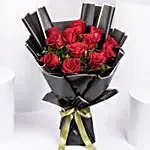 Bunch of 12 Red Roses