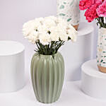 Carnations Arrangement in Premium Vases