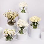 Mix White Flowers Beauty Arrangement