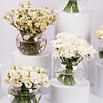 Mix White Flowers Beauty Arrangement