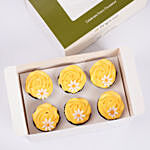 Sunny Daisy Vanilla Delights Cup Cake